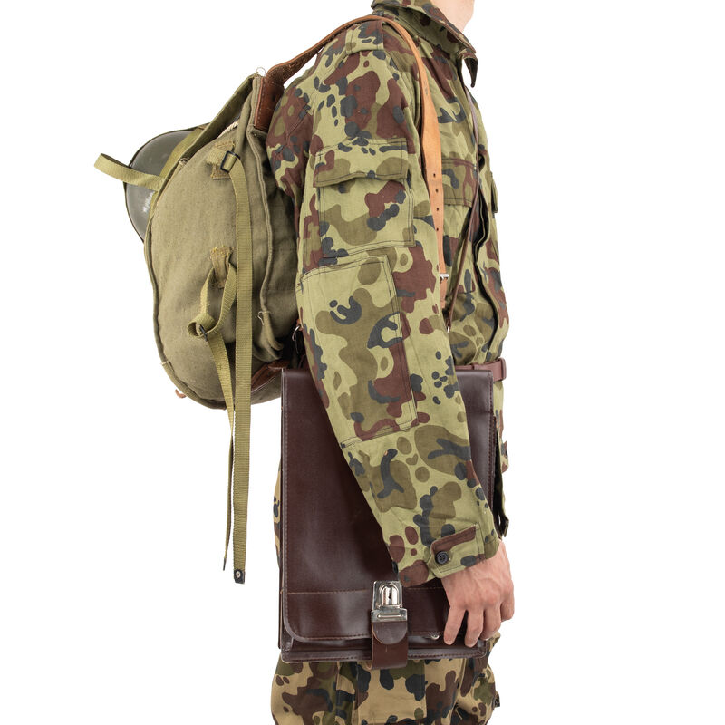 Romanian Military Canvas Backpack with Helmet Straps, , large image number 10